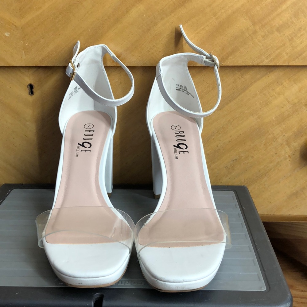 White heels